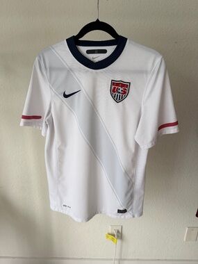 Nike USA USMNT 2010 Home Authentic Soccer Jersey Men’s Small Dri-FIT